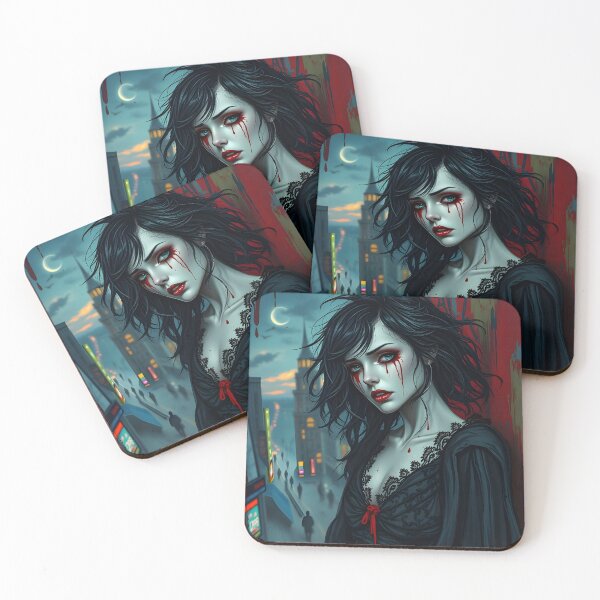 Item preview, Vampiress Crying Blood designed and sold by DarkJuliettes.