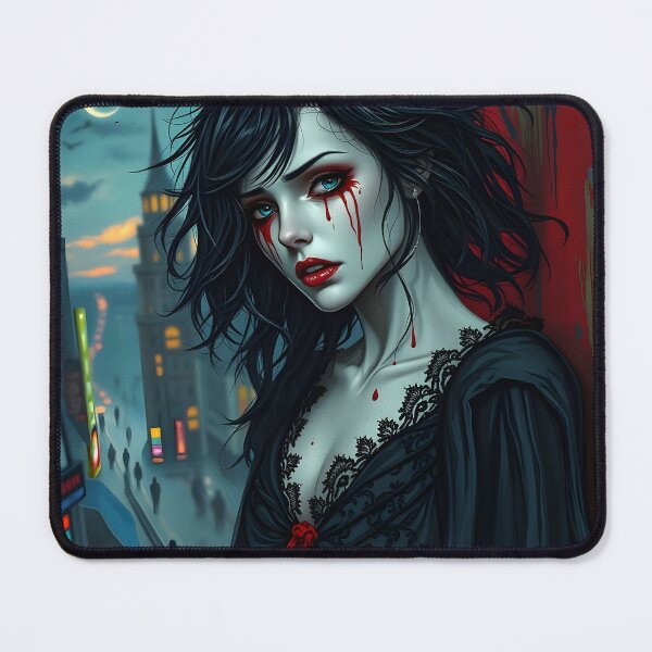 Item preview, Vampiress Crying Blood designed and sold by DarkJuliettes.