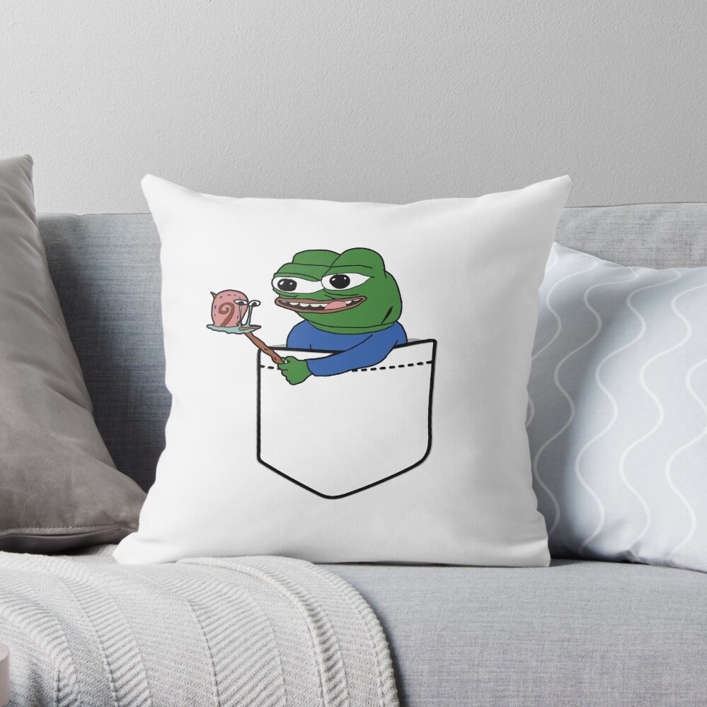 gary the snail pillow