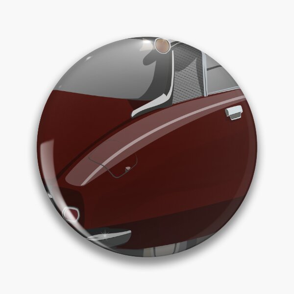 Item preview, Ooh La La Elegant French Classic Retro Car Andre DS ID Flying Saucer Déesse Goddess Bordeaux Burgundy  designed and sold by Steve Kidd Art.