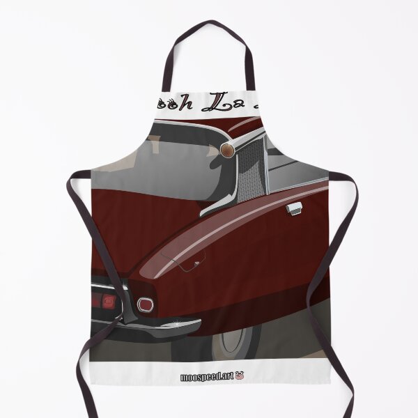Item preview, Ooh La La Elegant French Classic Retro Car Andre DS ID Flying Saucer Déesse Goddess Bordeaux Burgundy designed and sold by Steve Kidd Art.