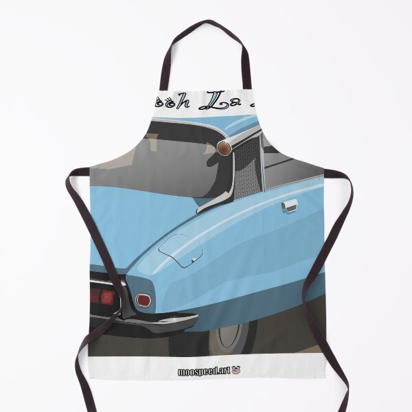 Item preview, Ooh La La Elegant French Classic Retro Car Andre DS ID Flying Saucer Déesse Goddess Bleu Ciel Sky Blue designed and sold by Steve Kidd Art.