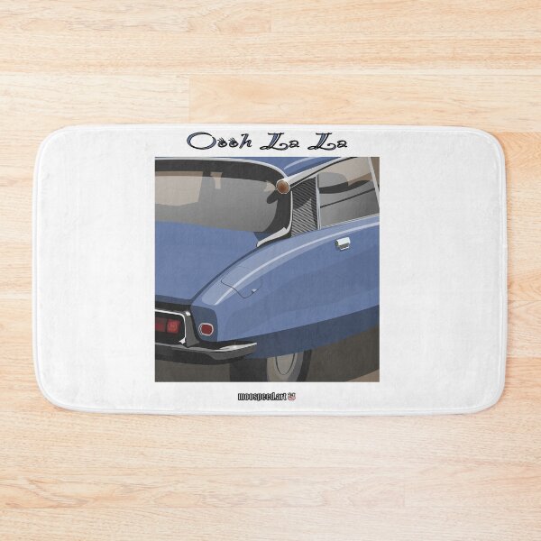 Item preview, Ooh La La Elegant French Classic Retro Car Andre DS ID Flying Saucer Déesse Goddess Bleu designed and sold by Steve Kidd Art.