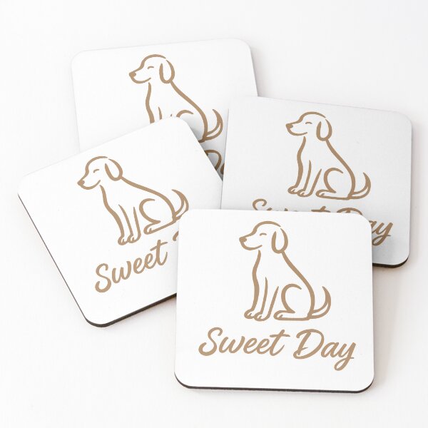 Item preview, Peaceful Dog Sitting Illustration – Sweet Day Minimalist Design designed and sold by Sweetday2025.
