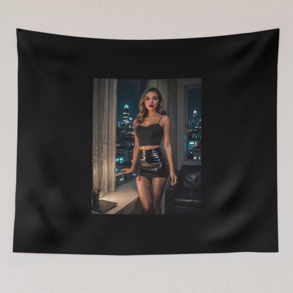 Item preview, Elegance at Night: The Queen of the Skyline designed and sold by e-not-shop.