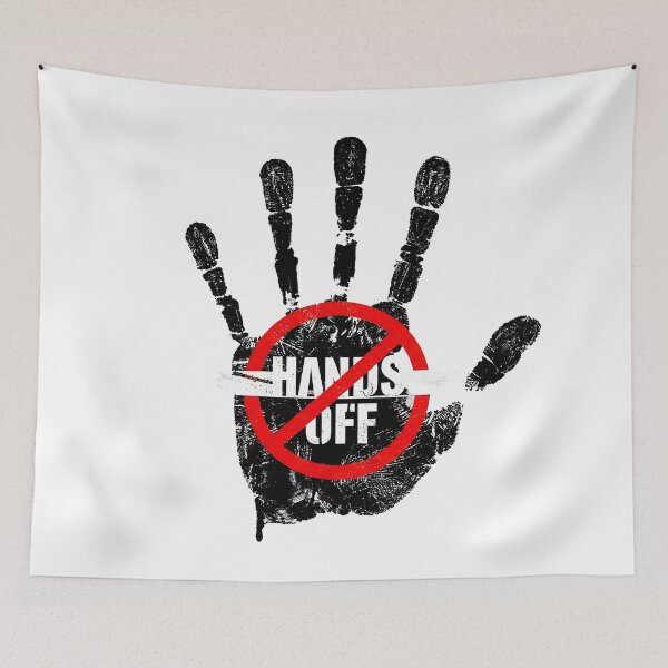 Item preview, Hands Off  designed and sold by svarupa.