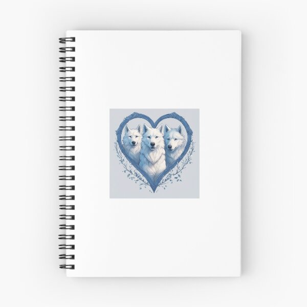Item preview, Dire Wolves - Blue Heart designed and sold by kittykhaleesi.