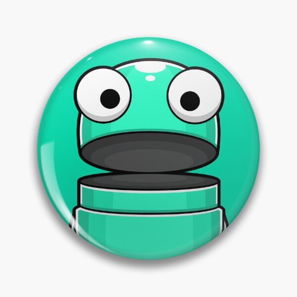 Item preview, REPO Game Teal Cute Funny Character designed and sold by Kubala Designs.
