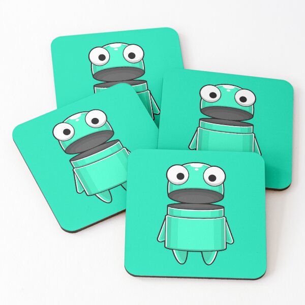 Item preview, REPO Game Teal Cute Funny Character designed and sold by Kubala Designs.