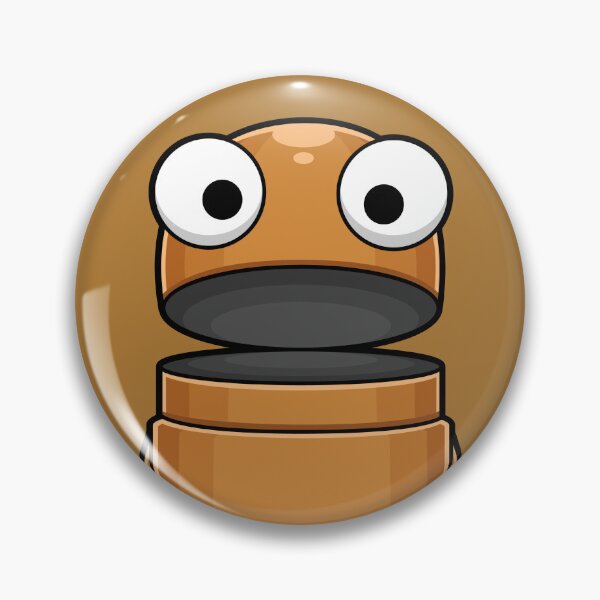 Item preview, REPO Game Brown Cute Funny Character designed and sold by Kubala Designs.