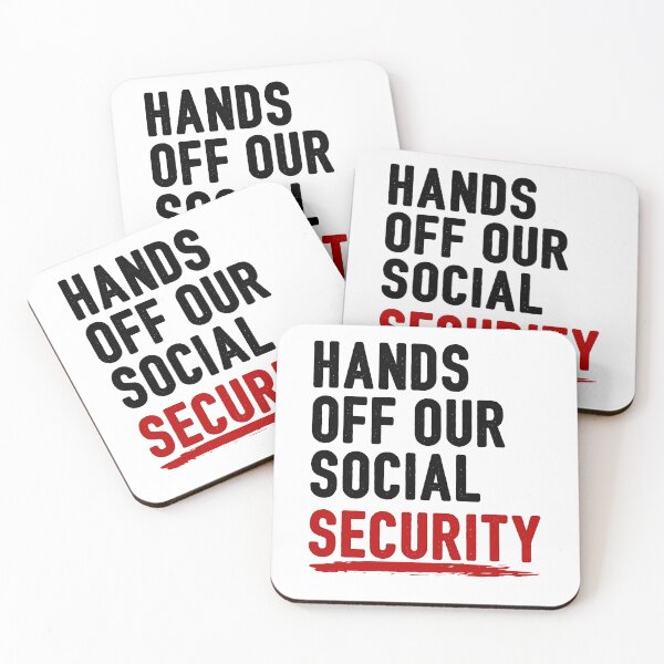 Item preview, Hands off our social security feminist saying  designed and sold by SkeletonsDanger.