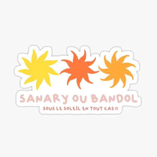 Item preview, Sanary or Bandol - Under the sun designed and sold by petiteToulon.
