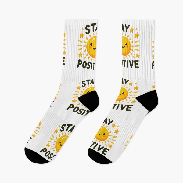 Item preview, stay positive, be happy, positive vibes designed and sold by TrueArtVibes.