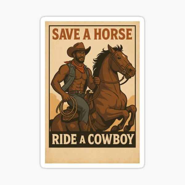 Item preview, SAVE A HORSE designed and sold by A Bisexual Buckaroo's Shop.
