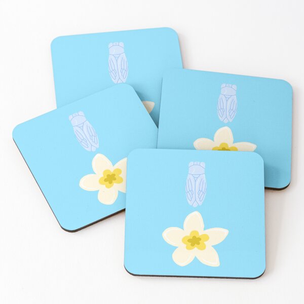 Item preview, Cicada and flower of resilience designed and sold by petiteToulon.