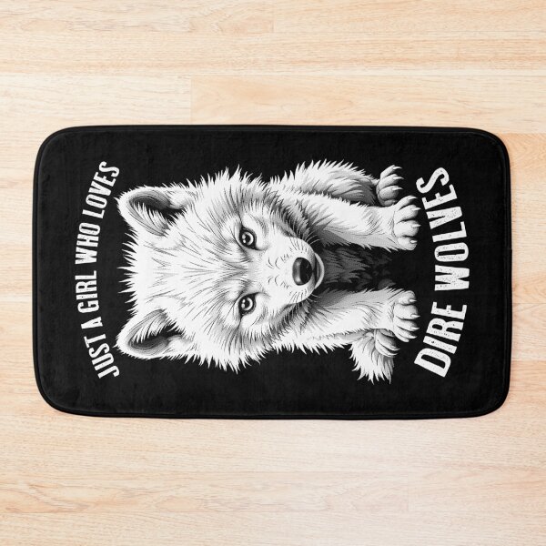 Item preview, Just A Girl Who Loves Dire Wolves Wolf Lover Cute Cub Return designed and sold by GrandeDuc.