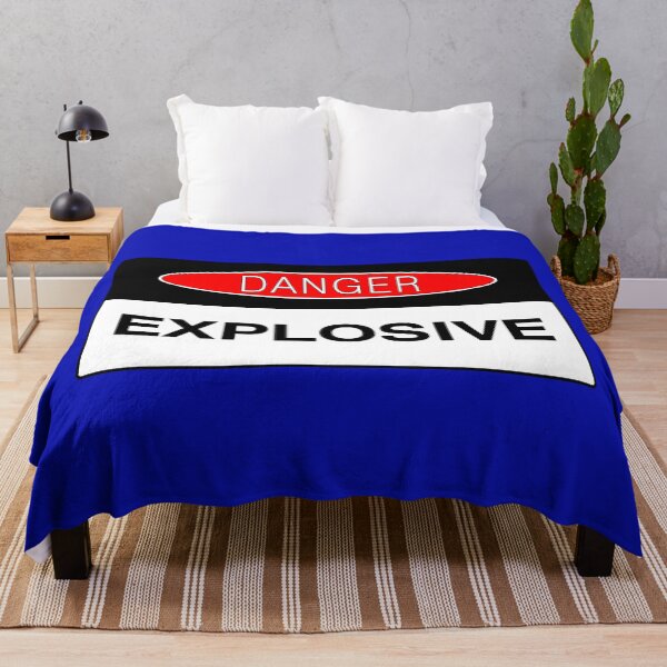 Item preview, DANGER SIGN: EXPLOSIVE, HAZARDOUS, SAFETY SIGN  designed and sold by AASparksDesigns.