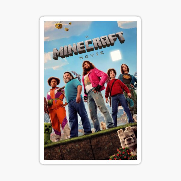 Vista previa del artículo con la obra «Minecraft: La Película, Minecraft: juego», diseñado y vendido por saintarts.