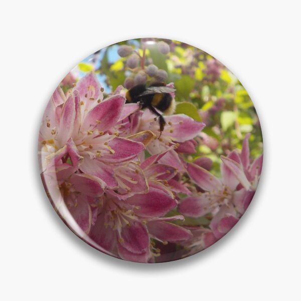 Item preview, Prunus Tribola With Carder Bee designed and sold by lezvee.
