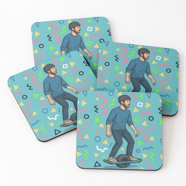 Item preview, Onewheel – 90s Geometric Vibes designed and sold by Boombox Theory.