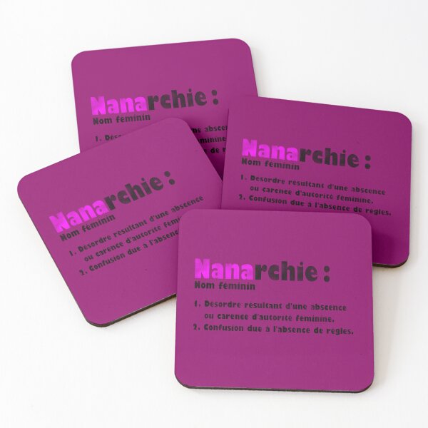 Aperçu de l'œuvre Définition Nanarchie - Anarchie Féministe créée et vendue par BeJahMan.