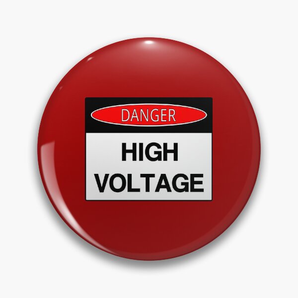 Item preview, DANGER SIGN: HIGH VOLTAGE, HAZARDOUS, SAFETY, ELECTRICAL  designed and sold by AASparksDesigns.