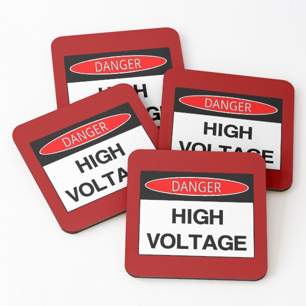 Item preview, DANGER SIGN: HIGH VOLTAGE, HAZARDOUS, SAFETY, ELECTRICAL  designed and sold by AASparksDesigns.