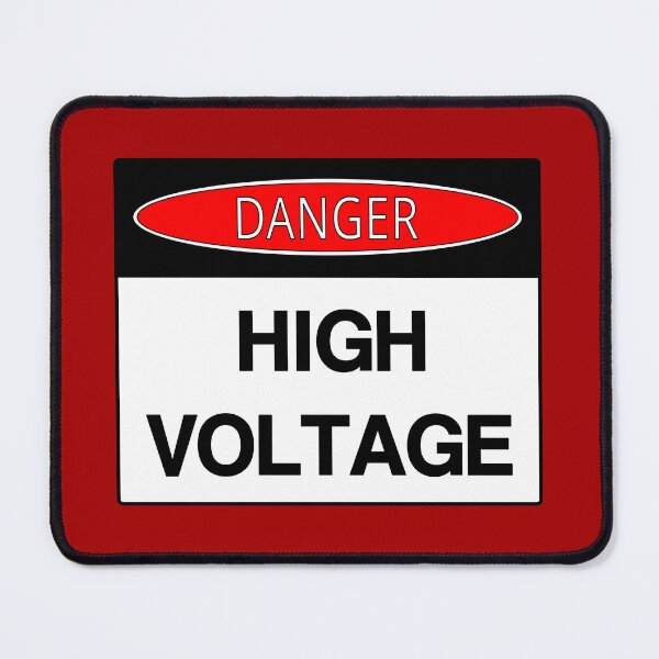 Item preview, DANGER SIGN: HIGH VOLTAGE, HAZARDOUS, SAFETY, ELECTRICAL designed and sold by AASparksDesigns.