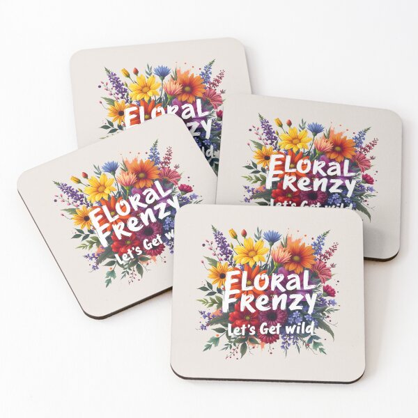 Item preview, Floral Frenzy: Let's Get Wild! designed and sold by exclusivebucket.