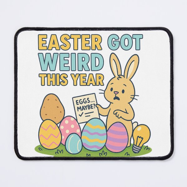 Item preview, Easter, holiday, happy Easter, rabbit, egg, cheerful, colours, colourful, funny  designed and sold by B-M-Store.