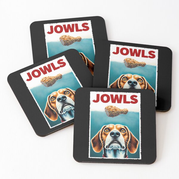 Item preview, Funny Beagle and Fried Chicken Parody Jowls Dog Lover designed and sold by Kimberley King Art  King Art.