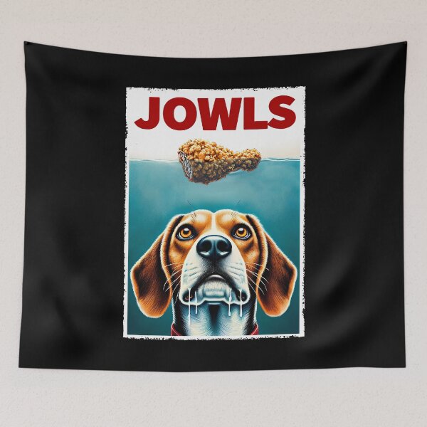 Item preview, Funny Beagle and Fried Chicken Parody Jowls Dog Lover designed and sold by Kimberley King Art  King Art.