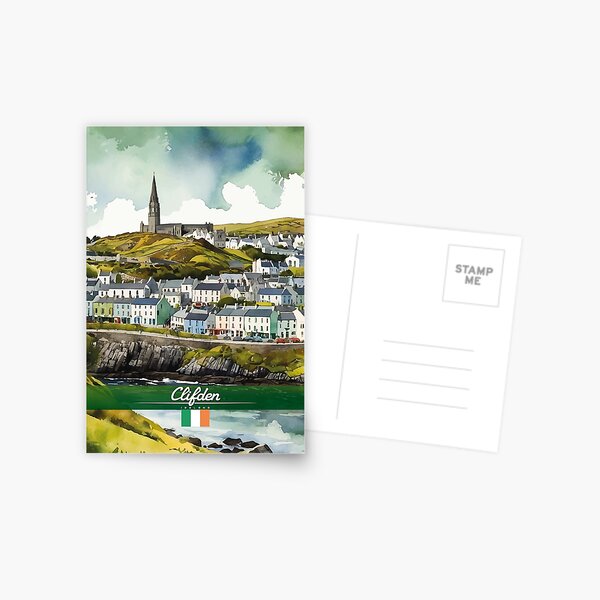 Item preview, Clifden Ireland Travel designed and sold by Thistle-TShop.