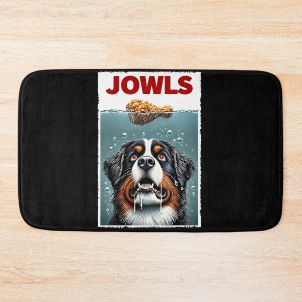 Item preview, Funny Bernese Mountain Dog and Fried Chicken Parody Jowls Dog Lover designed and sold by Kimberley King Art  King Art.