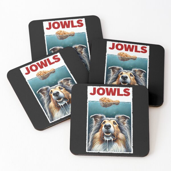 Item preview, Funny Collie and Fried Chicken Parody Jowls Dog Lover designed and sold by Kimberley King Art  King Art.