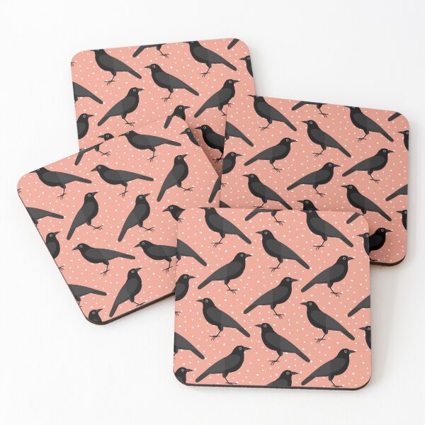 Item preview, Rooks on pink designed and sold by reneesillus.
