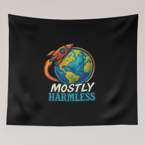 Item preview, Mostly Harmless, hitchhikers guide to the galaxy designed and sold by yinon-h.