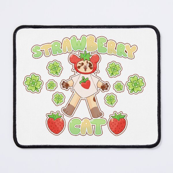 Item preview, STRAWBERRY CAT! designed and sold by Jxzyy.