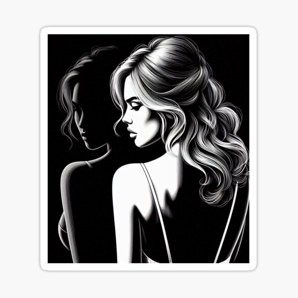 Item preview, Sexy Woman Drawing designed and sold by LonelyGirlShop.