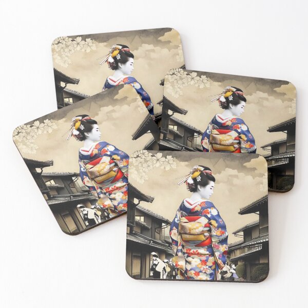 Item preview, Japanese Geisha in Kyoto designed and sold by pinkish-petals.