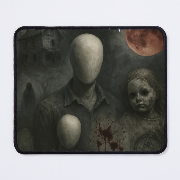 Item preview, Faceless Family in a Haunted Forest designed and sold by creative cloud.