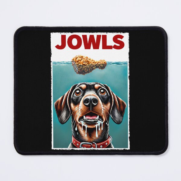 Item preview, Funny Dachshund and Fried Chicken Parody Jowls Dog Lover designed and sold by Kimberley King Art King Art.