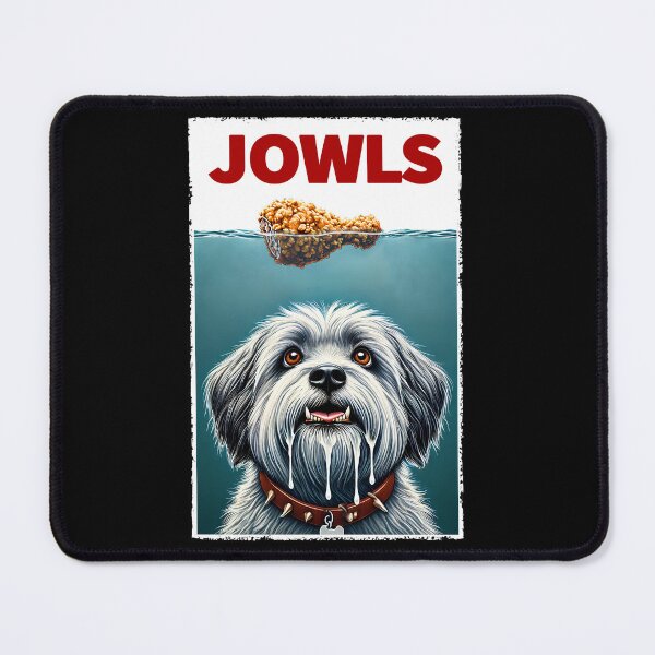 Item preview, Funny Havanese and Fried Chicken Parody Jowls Dog Lover designed and sold by Kimberley King Art King Art.