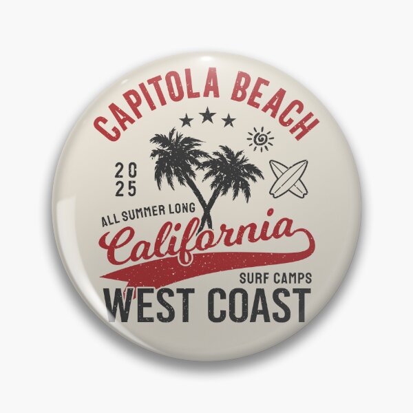 Item preview, Capitola Beach Surf Camp Surfing Santa Cruz California designed and sold by eclecTEEq.