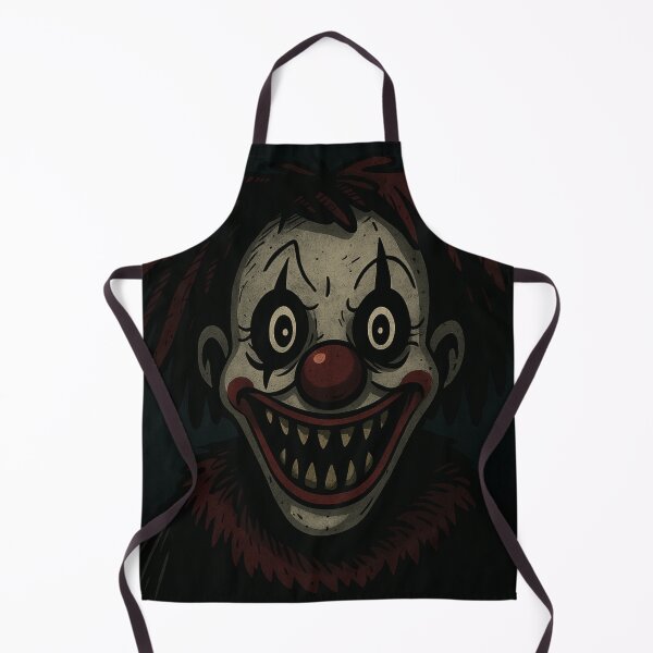 Item preview, Sinister Grinning Clown in Cartoon Horror Style designed and sold by creative cloud.