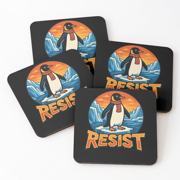 Item preview, Resist Penguin designed and sold by varioarts.