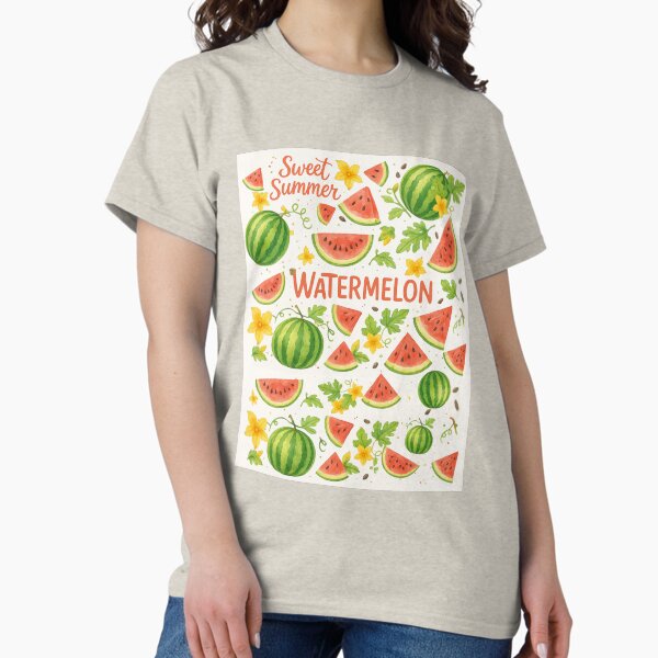 Item preview, Sweet Summer Watermelon – Cute Fruit Watercolor Design designed and sold by CoolSipDesigns.