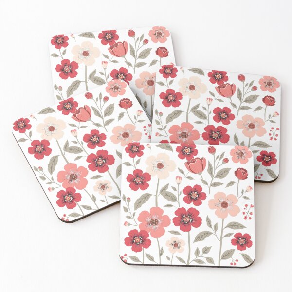 Item preview, Flowers and buds scattered designed and sold by Ruchi73.