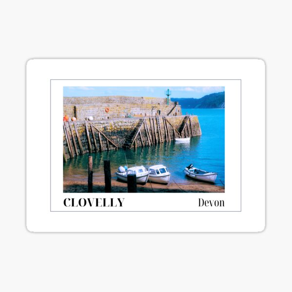 Item preview, Clovelly, Devon designed and sold by DevonCornwallPrints.