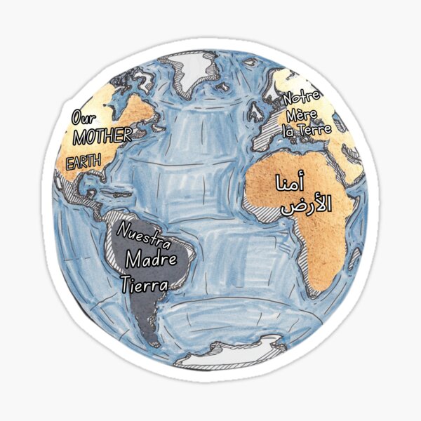 Item preview, Our Mother Earth designed and sold by mirciashop.